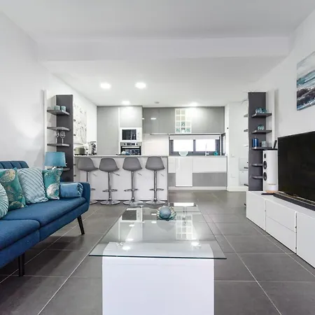 Διαμέρισμα Apartamento Azul Vv -fuerteventura Site- Jacuzzi, Aire Acondicionado, Solarium , Terraza Vistas Panoramicas, Diseno , Luxury, Fuerteventura Site