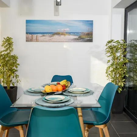 Apartamento Azul Vv -fuerteventura Site- Jacuzzi, Aire Acondicionado, Solarium , Terraza Vistas Panoramicas, Diseno , Luxury, Fuerteventura Site Διαμέρισμα La Oliva